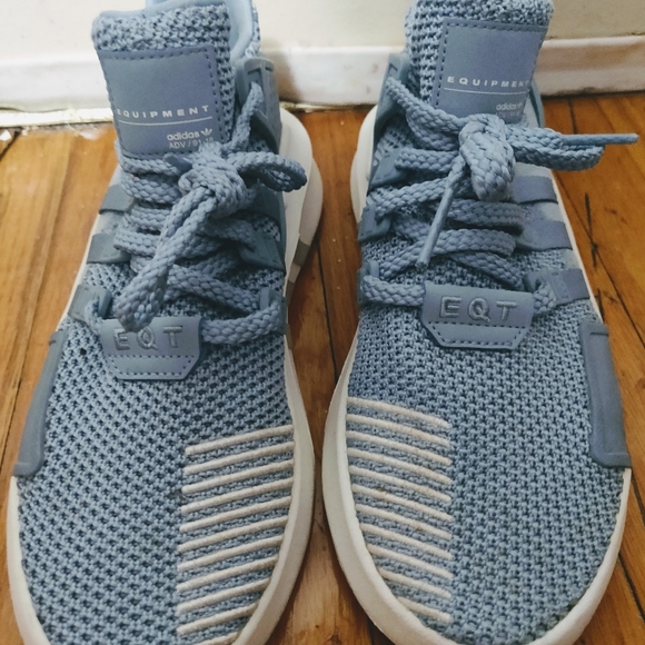 Baby Blue Women's Adidas Sneakers - Picture 5 of 5